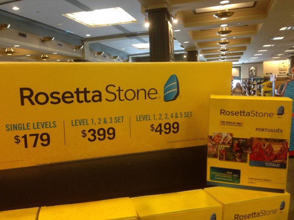 Rosetta Stone Portuguese is really exp