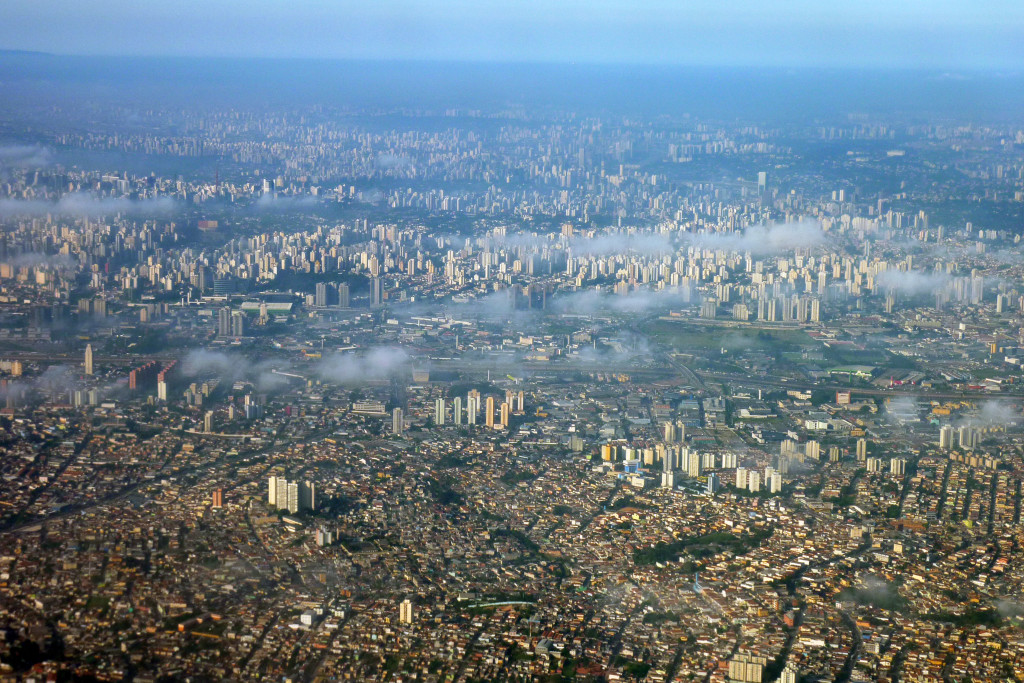 aerial photo sao paulo